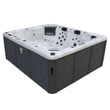 SPABAD DENFORM KING SIZE 8 PLATSER 71 JETS GRÅ/VIT           