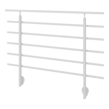 SKYDDSRÄCKE DOLLE PURE VÄGG VIT KIT 1,5 M