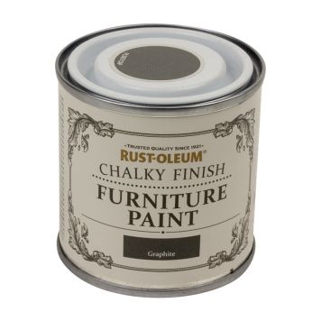KALKFÄRG RUST-OLEUM FURNITURE PAINT GRAPHITE 125ML