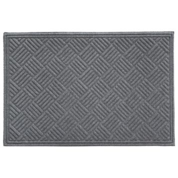 DÖRRMATTA RECAL KONTUR PARKETT 120X80CM GRÅ