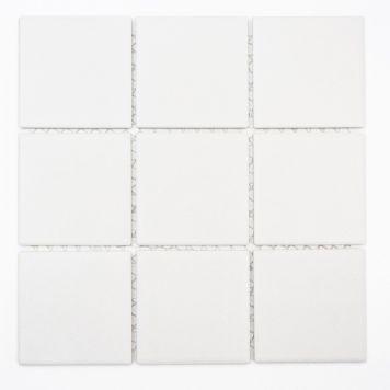 MOSAIK VIT MATT ANTISLIP 30X30CM PRIS PER ARK