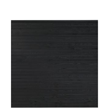 VINDSKYDD PLUS PLANK 174X166CM SVART