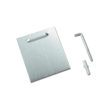 UPPHÄNGNING PLÅT TILL SPEGEL 8X10CM