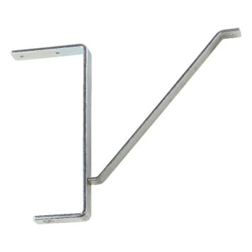 VÄGGKROK TUNGLAST GALVANISERAT STÅL 25X35CM