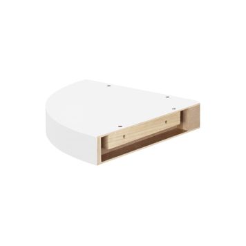 HÖRNHYLLA DOLLE BIGBOY VIT SET 300X300X50MM