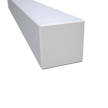 LIMTRÄSTOLPE PALMAKO VITMÅLAD 7X7X130 CM