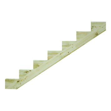 VANGSTYCKE DANIEL 7-STEG GRÖN TRYCKIMPREGNERAD