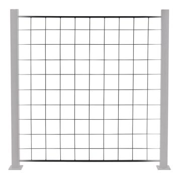 SPALJÉ HORTUS TILL ALUMINIUMSTOLPE 100X100CM