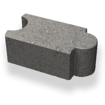 MUR/KANTSTEN BENDERS TRAIN GRAFIT 300X200X150MM