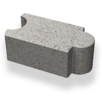 MUR-/KANTSTEN BENDERS TRAIN GRÅ 300X200X150MM