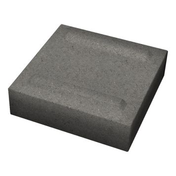 MURSTEN BENDERS LUXOR HALVSTEN GRAFIT 250X250X80MM
