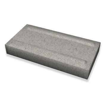 MURSTEN BENDERS LUXOR GRÅ 500X250X80MM