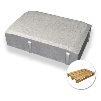 MARKSTEN BENDERS STIL 210X140X50 MM GRÅ 10,29 M²