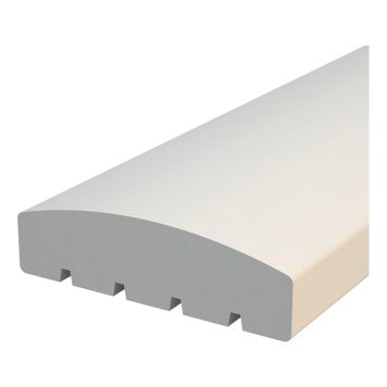 ÖVERLIGGARE PALMAKO TILL ALTANRÄCKE VITMÅLAD 3,4X12X210 CM