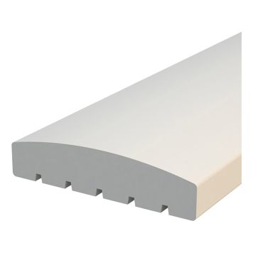 ÖVERLIGGARE PALMAKO TILL ALTANRÄCKE VITMÅLAD 3,4X14,5X210CM