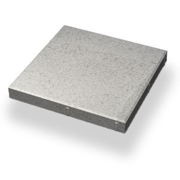 MARKSTEN BENDERS SLÄT FASAD HELPLATTA GRÅ 350X350X40 MM