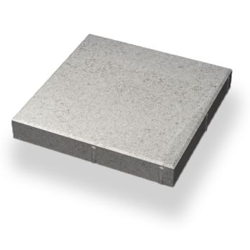 MARKSTEN BENDERS SLÄT FASAD HELPLATTA GRÅ 350X350X50MM