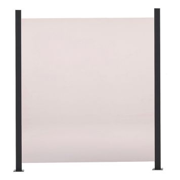 GLASRÄCKE HORTUS MED 2 STOLPAR 100X100 CM