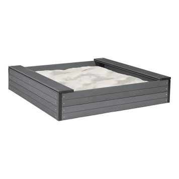 SANDLÅDA NORDIC PLAY MED SITS 24X120X120 CM