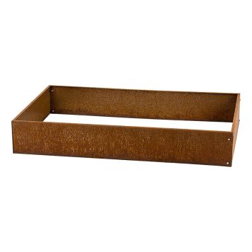 ODLINGSKRAGE RECAL CORTENSTÅL 120X75 CM