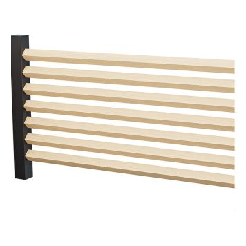 GRIND RECAL BOLMEN SVART 745MM