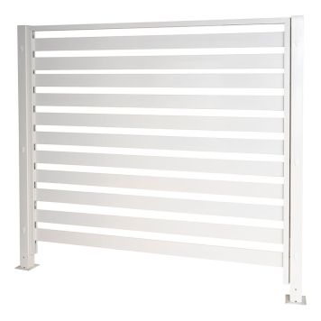 VINDSKYDD SKOTTE GARDEN RAND VIT 160X180CM