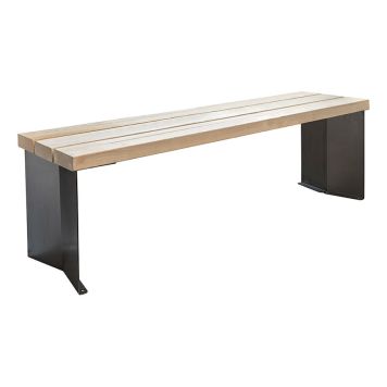 BENSTATIV SKOTTE GARDEN FÖR TRÄDGÅRDSBÄNK STÅL 40CM ANTRACIT