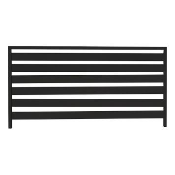 VINDSKYDD SKOTTE GARDEN RAND 90X180CM SVART