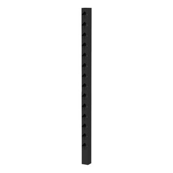 STAKETSTOLPE JABO ÖCKERÖ MITT SVART 1480MM