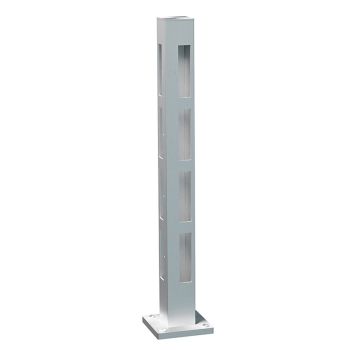 STAKETSTOLPE RECAL VIDÖSTERN HÖRNSTOLPE HÖGER 745MM GRÅ