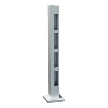 STAKETSTOLPE RECAL VIDÖSTERN ÄNDSTOLPE VÄNSTER 745 GRÅ