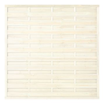 VINDSKYDD PLUS BERGEN VITGRUNDMÅLAD 180X180CM