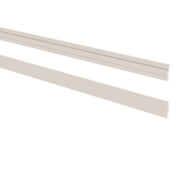 SKARVLIST HERRGÅRD VIT MDF 11X50X2400MM