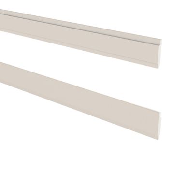 GOLVSOCKEL HERRGÅRD VIT MDF 16X100X2400MM