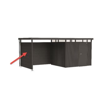 SIDOVÄGG BIOHORT TILL HIGHLINE H3 METALLIC MÖRKGRÅ