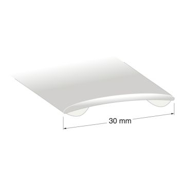 SKARVLIST FIX ROSTFRI 4X30X2000MM