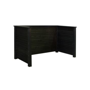 AVFALLSSKJUL PLUS PLANK GRUNDMÅLAD 194X97X108CM