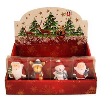 MAGNET JULFIGURER 4 OLIKA MOTIV  