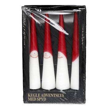 ADVENTSLJUS TOMTE 3CM 4-PACK
