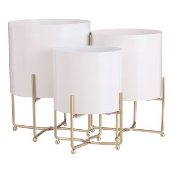 INOMHUSKRUKA EDELMAN PIEDESTAL 32CM VIT 