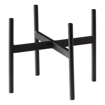 KRUKHÅLLARE SOENDGEN  METALLSTÄNDER ANTRACIT 19CM 