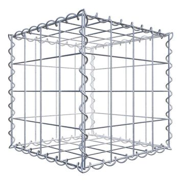 GABIONER 40X40X40 MASK 10X10 SPIRAL--