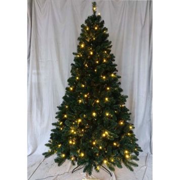 KONSTGRAN LYX 260CM GRÖN MED BELYSNING