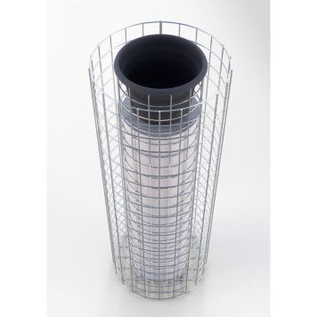 BLOMKOLONNH 102, RUND 37 VARMFÖRZINKAD 5