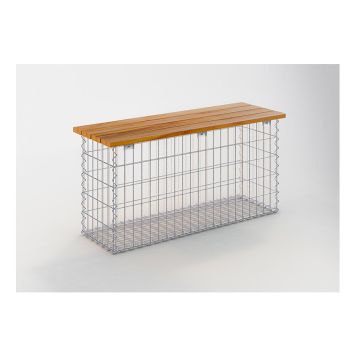 TRÄDGÅRDSBÄNK TEAK 105X50X3 MASK 5X10--