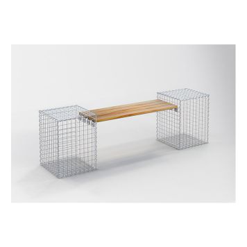 TRÄDGÅRDSBÄNK TEAK 205X60X3 MASK 5X5--