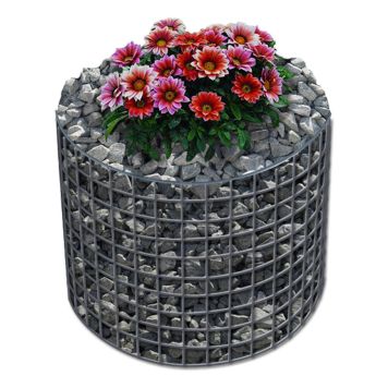 GABION UPPH BÄDD 62, H 50 RUND--