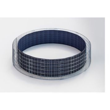 GABION UPPH BÄDD 262, H 50 RUND--