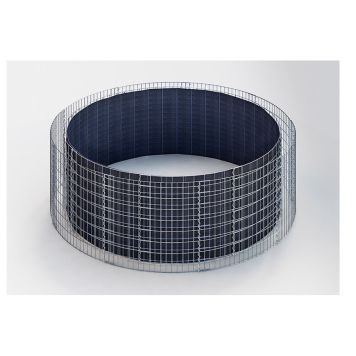 GABION UPPH BÄDD 262, H 80 RUND--