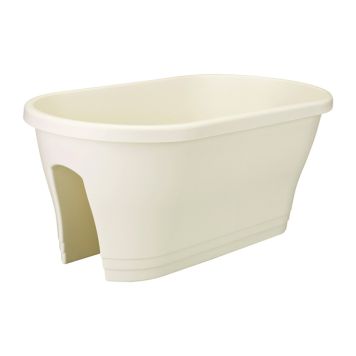 BALKONGKRUKA CORSICA FLOWER BRIDGE 60CM VIT